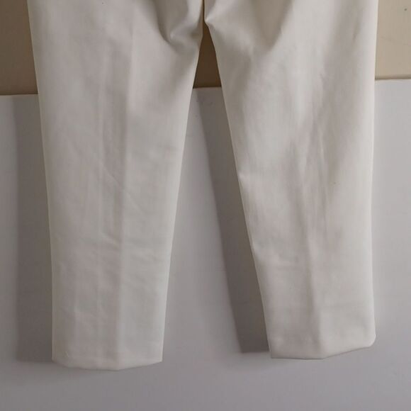Elegant White Women's Pants - Picture 3 of 12